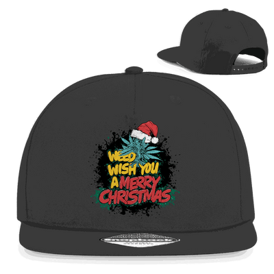 Division420 Snapback Cap Weed wish you aus Baumwoll-Twill mit flachem Schirm und Retro-Snapbackverschluss