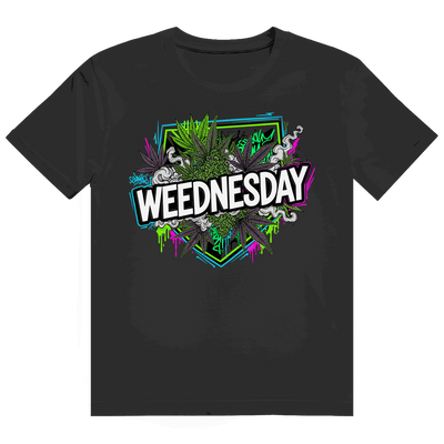 Größentabelle für Heavy Cotton T-Shirt von Division420 mit Weednesday Art Print