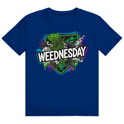 Größentabelle für Division420 Heavy Cotton T-Shirt Weednesday Art Print