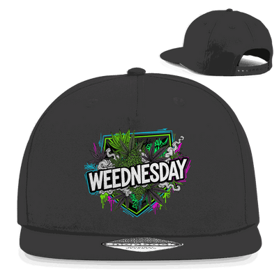 Snapback Cap Division420 mit Weednesday Art Print und Retro-Snapback-Verschluss