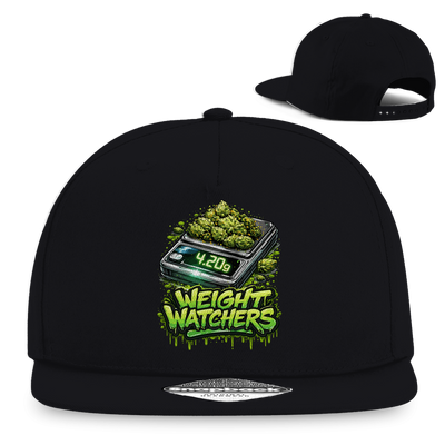 Division420 Snapback Cap aus Baumwoll-Twill mit flachem Schirm und Retro-Snapback Verschluss