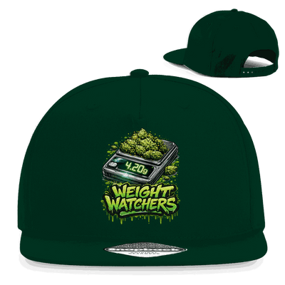 Division420 Snapback Cap Weight Watchers aus Baumwoll-Twill mit flachem Schirm und Retro-Snapbackverschluss