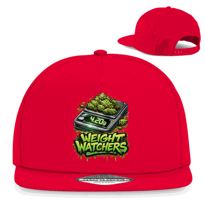 Division420 Snapback Cap Weight Watchers aus Baumwoll-Twill mit flachem Schirm und Retro-Snapbackverschluss