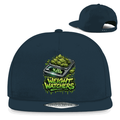 Division420 Snapback Cap Weight Watchers aus Baumwoll-Twill mit flachem Schirm und retro Snapback Verschluss