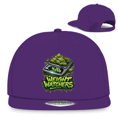 Division420 Snapback Cap Weight Watchers aus Baumwoll-Twill mit Retro Snapback und flachem Schirm