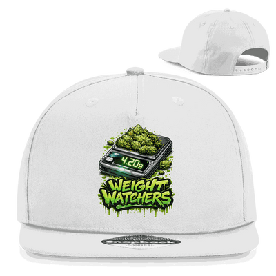 Division420 Snapback Cap Weight Watchers aus Baumwoll-Twill mit flachem Schirm und Retro-Snapbackverschluss