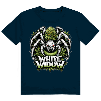Weißes Division420 Heavy Cotton T-Shirt aus 100% Baumwolle mit bequemem Tubular Fit und nachhaltiger Produktion