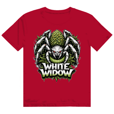 Weiße Heavy Cotton T-Shirt mit modernem Tubular Fit von Division420
