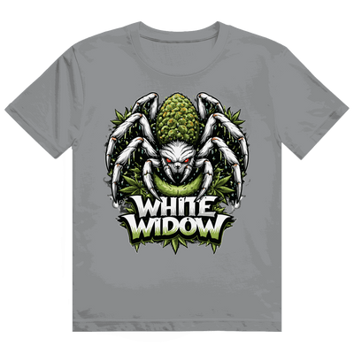 Weißes Heavy Cotton T-Shirt von Division420 mit nachhaltiger Baumwolle und lockerem Tubular Fit