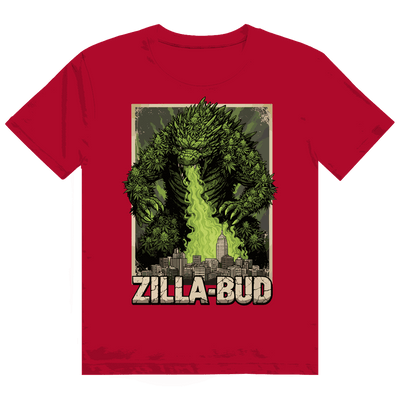 Division420 Heavy Cotton T-Shirt Zilla-Bud aus 100% ringgesponnener Baumwolle mit modernem Tubular Fit und nachhaltiger Produktion