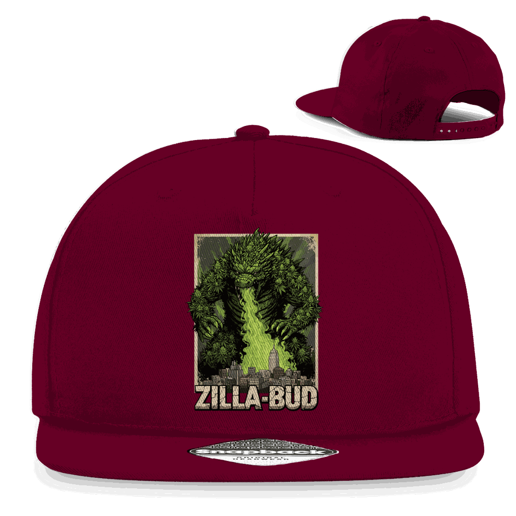 Division420 Snapback Cap Zilla-Bud 5-Panel Baumwoll-Twill urbaner Style mit Snapback-Verschluss
