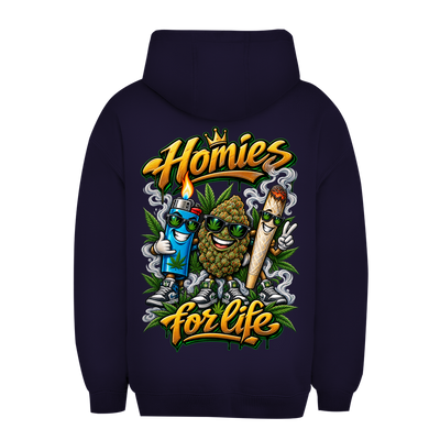 Unisex Oversize Hoodie - Homies for life | Division420®