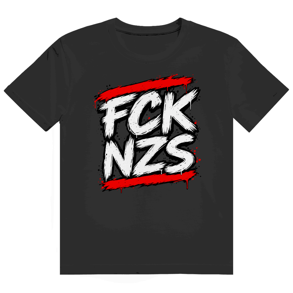 Heavy Cotton T-Shirt - FCK NZS BWR | Division420®