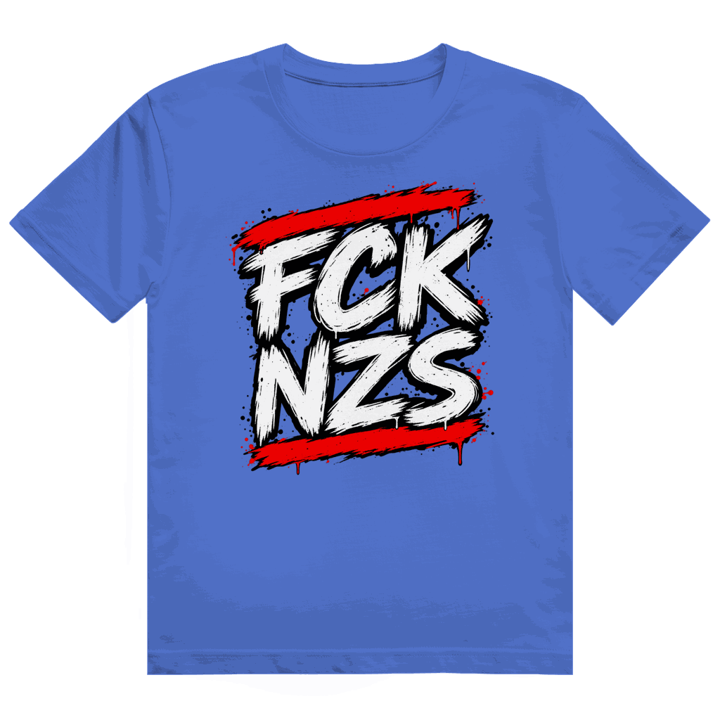 Heavy Cotton T-Shirt - FCK NZS BWR | Division420®