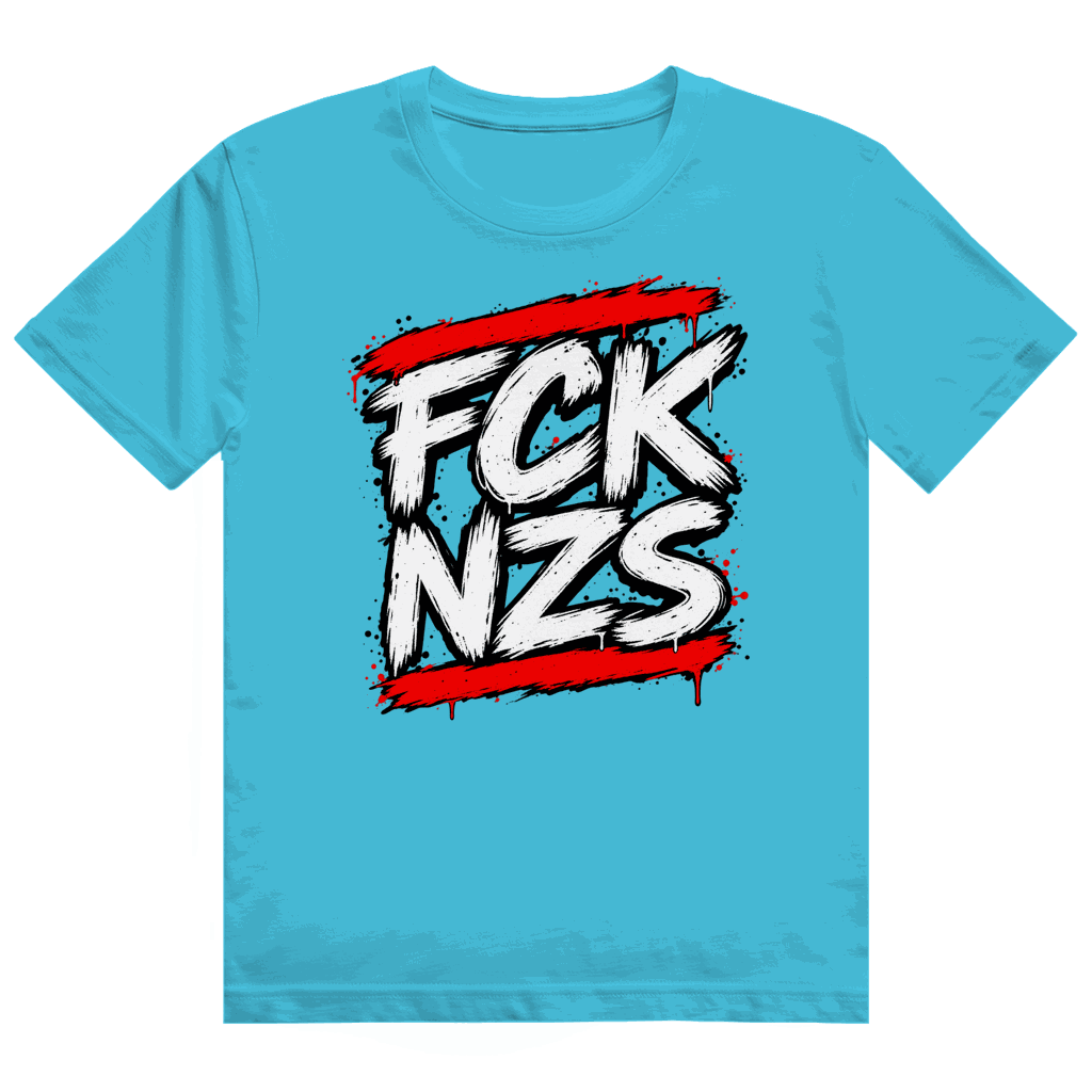 Heavy Cotton T-Shirt - FCK NZS BWR | Division420®