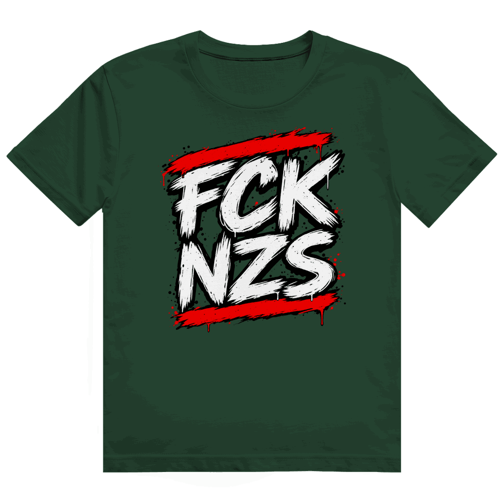 Heavy Cotton T-Shirt - FCK NZS BWR | Division420®