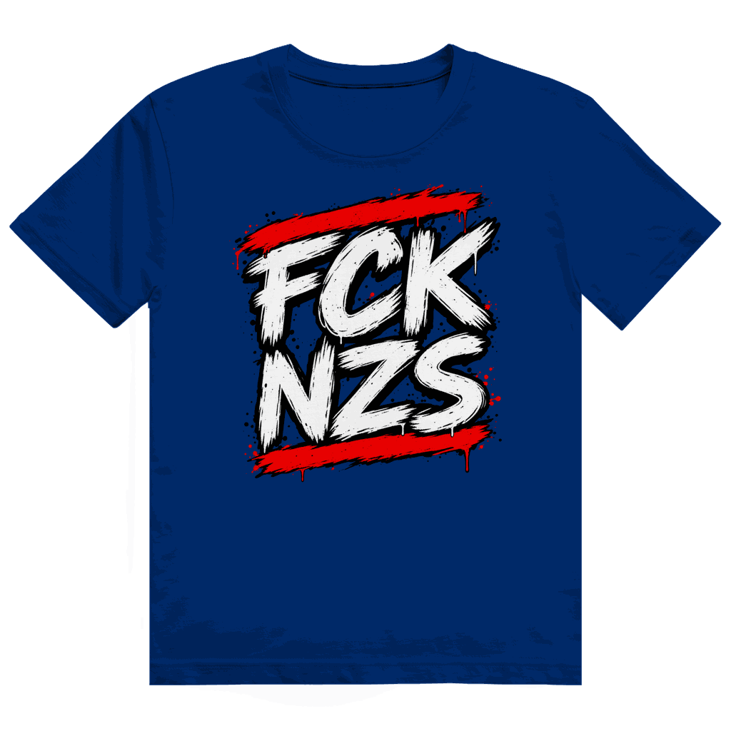 Heavy Cotton T-Shirt - FCK NZS BWR | Division420®