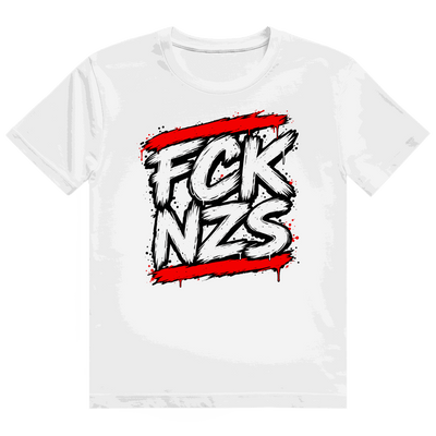 Heavy Cotton T-Shirt - FCK NZS BWR | Division420®
