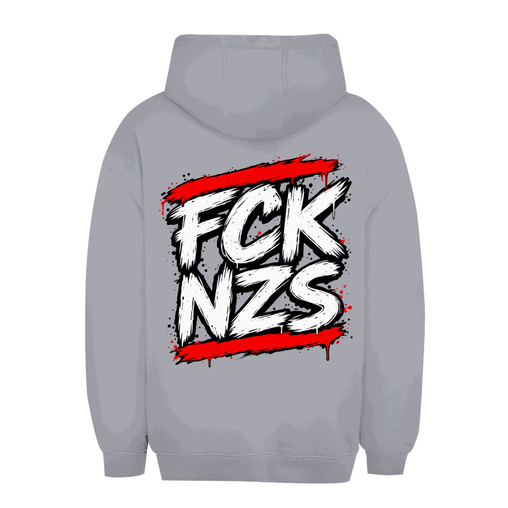 Unisex Oversize Hoodie - FCK NZS BWR | Division420®