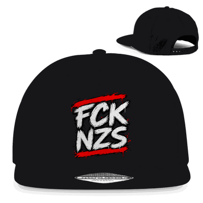 Snapback Rapper Cap - FCK NZS BWR | Division420®