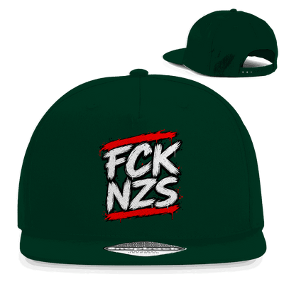 Snapback Rapper Cap - FCK NZS BWR | Division420®