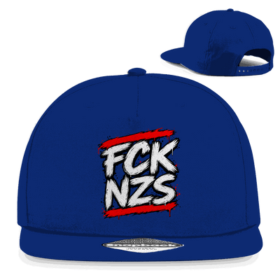 Snapback Rapper Cap - FCK NZS BWR | Division420®