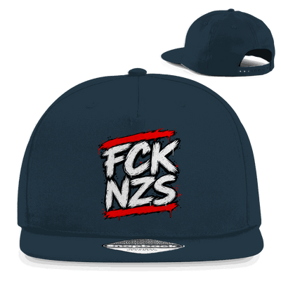 Snapback Rapper Cap - FCK NZS BWR | Division420®