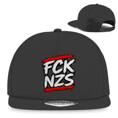 Snapback Rapper Cap - FCK NZS BWR | Division420®