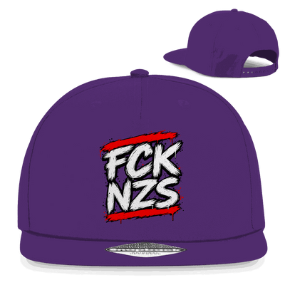 Snapback Rapper Cap - FCK NZS BWR | Division420®
