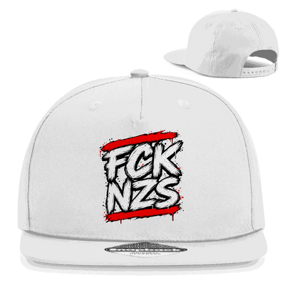 Snapback Rapper Cap - FCK NZS BWR | Division420®