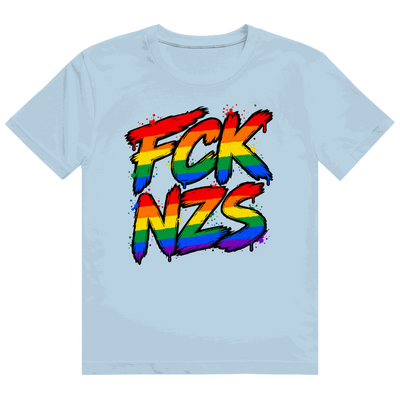 Heavy Cotton T-Shirt - Regenbogen FCK NZS | Division420®
