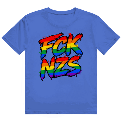 Heavy Cotton T-Shirt - Regenbogen FCK NZS | Division420®