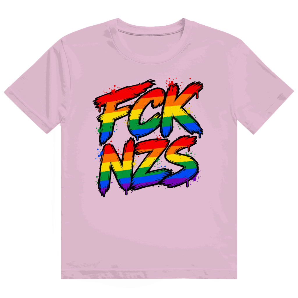 Heavy Cotton T-Shirt - Regenbogen FCK NZS | Division420®