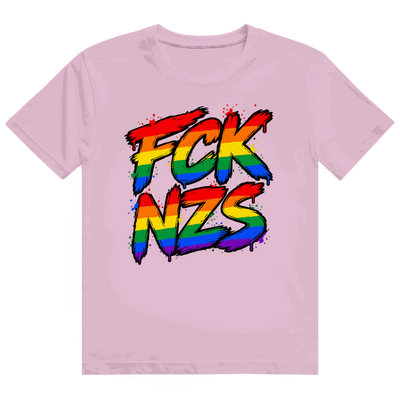 Heavy Cotton T-Shirt - Regenbogen FCK NZS | Division420®
