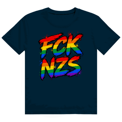 Heavy Cotton T-Shirt - Regenbogen FCK NZS | Division420®