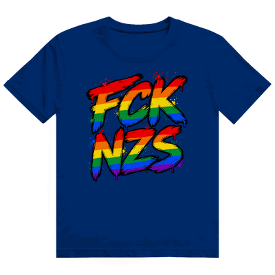 Heavy Cotton T-Shirt - Regenbogen FCK NZS | Division420®