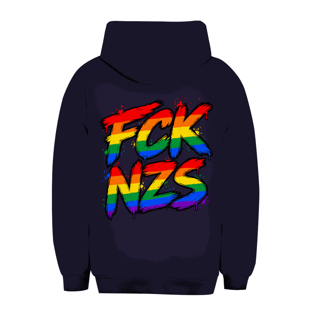 Unisex Oversize Hoodie - Regenbogen FCK NZS | Division420®