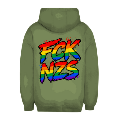 Unisex Oversize Hoodie - Regenbogen FCK NZS | Division420®