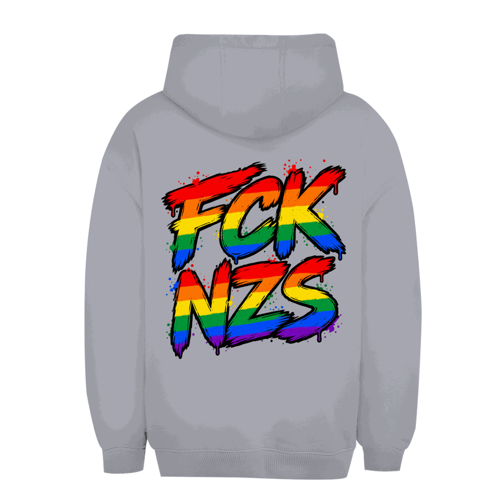 Unisex Oversize Hoodie - Regenbogen FCK NZS | Division420®