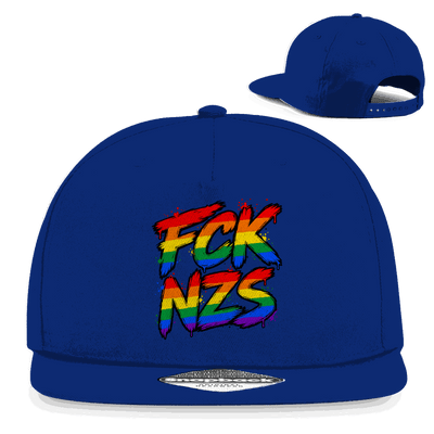 Snapback Rapper Cap - Regenbogen FCK NZS | Division420®