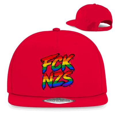 Snapback Rapper Cap - Regenbogen FCK NZS | Division420®