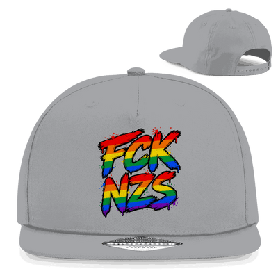 Snapback Rapper Cap - Regenbogen FCK NZS | Division420®