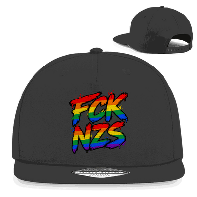 Snapback Rapper Cap - Regenbogen FCK NZS | Division420®