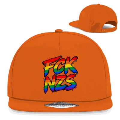 Snapback Rapper Cap - Regenbogen FCK NZS | Division420®