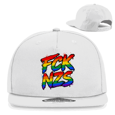 Snapback Rapper Cap - Regenbogen FCK NZS | Division420®