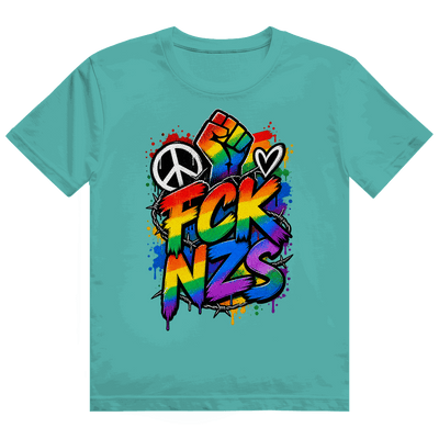 Heavy Cotton T-Shirt - FCK NZS Art Print | Division420®