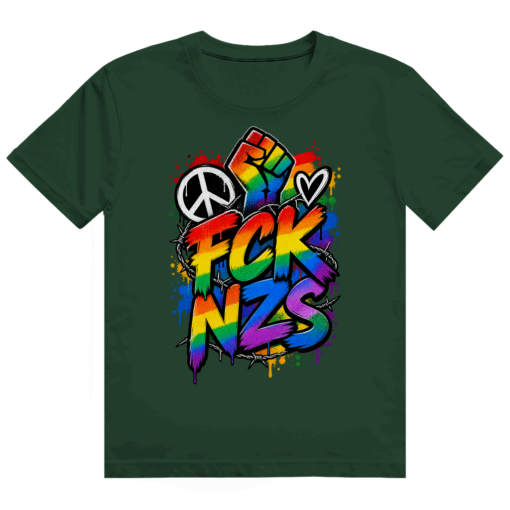 Heavy Cotton T-Shirt - FCK NZS Art Print | Division420®
