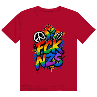 Heavy Cotton T-Shirt - FCK NZS Art Print | Division420®