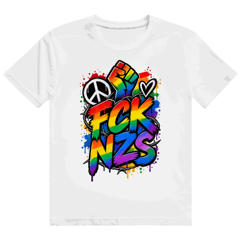 Heavy Cotton T-Shirt - FCK NZS Art Print | Division420®