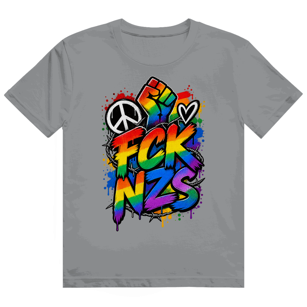 Heavy Cotton T-Shirt - FCK NZS Art Print | Division420®